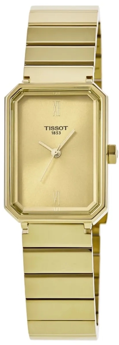 Tissot Damklocka T160.110.33.023.00 SRV Guldtonad/Guldtonat st&aring;l