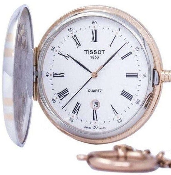 Tissot Herrklocka T862.410.29.013.00 Savonnette Vit Ø48.5 mm - Tissot