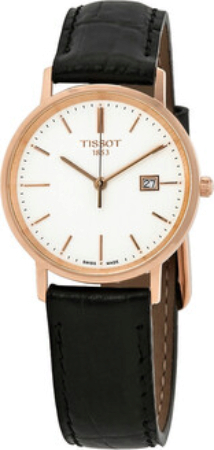 Tissot Damklocka T922.210.76.011.00 Goldrun Silverfärgad/Läder Ø39 - Tissot