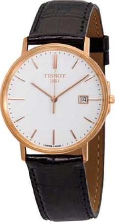 Tissot Herrklocka T922.410.76.011.00 Goldrun Vit/Läder Ø38 mm - Tissot