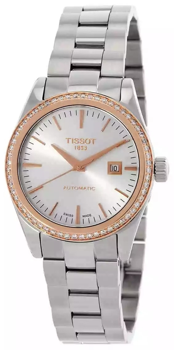 Tissot Damklocka T930.007.41.031.00 T-Gold Silverfärgad/Stål Ø29 mm - Tissot
