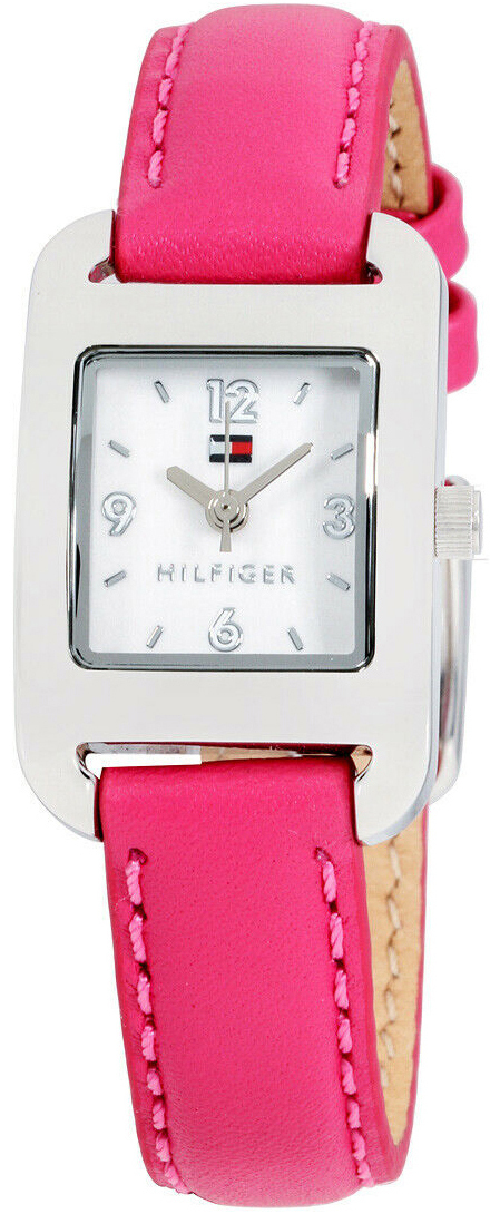 Tommy Hilfiger Damklocka 1781531 Vit/Läder