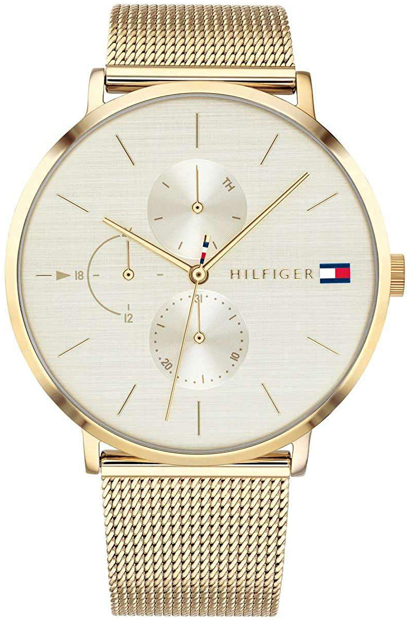 Tommy Hilfiger Damklocka 1781943 Champagnefärgad/Gulguldtonat stål - Tommy Hilfiger
