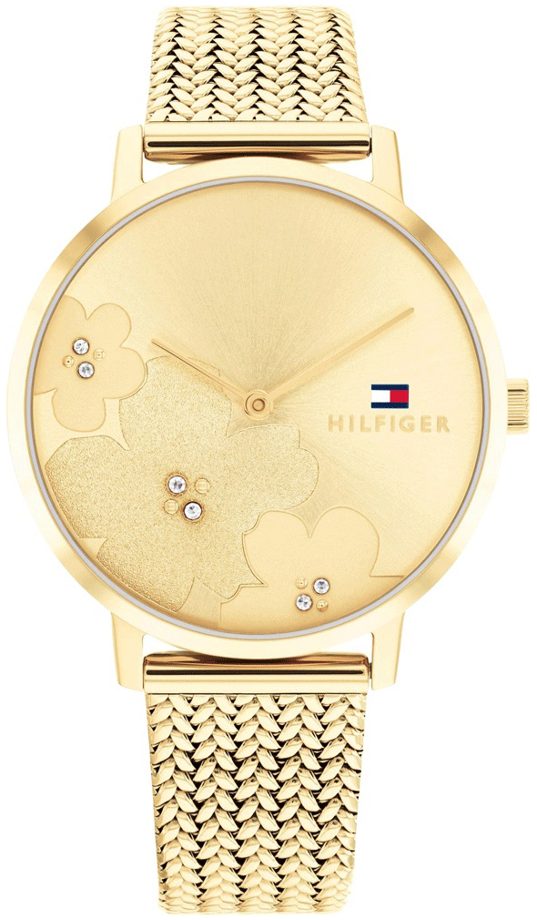 Tommy Hilfiger Damklocka 1782606 Tea Guld/Gulguldtonat stål Ø35 mm - Tommy Hilfiger