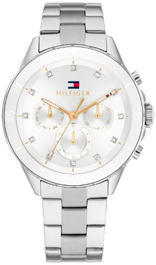 Tommy Hilfiger Damklocka 1782707 Mellie Silverf&auml;rgad/St&aring;l &Oslash;40 mm