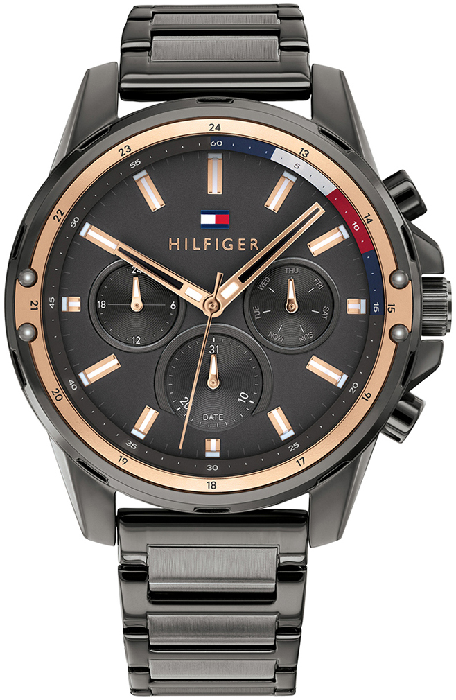 Tommy Hilfiger Herrklocka 1791790 Mason Grå/Stål Ø45 mm - Tommy Hilfiger