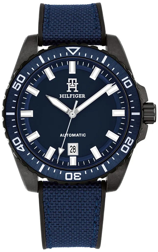 Tommy Hilfiger Herrklocka 1792160 Th85 Blå/Gummi Ø42 mm