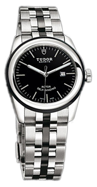 Tudor Glamour Date Damklocka 53010N-68030N-BIDSTL Svart/Keramik Ø31 mm - Tudor