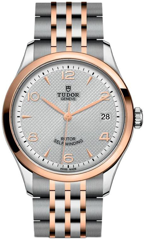 Tudor 1926 M91451-0001 Silverfärgad/Roséguldstonat stål Ø36 mm - Tudor