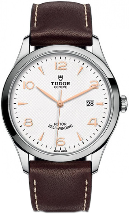 Tudor 1926 Herrklocka M91650-0012 Vit/Läder Ø41 mm - Tudor