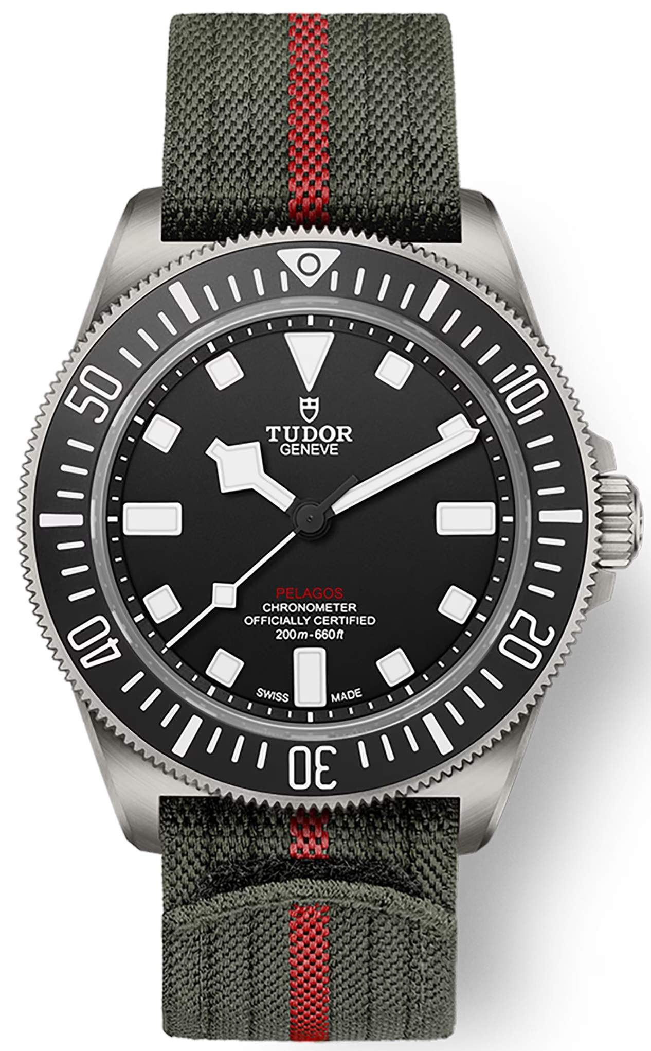 Tudor Herrklocka M25717N-0001 Pelagos FXD Svart/Textil Ø42 mm - Tudor