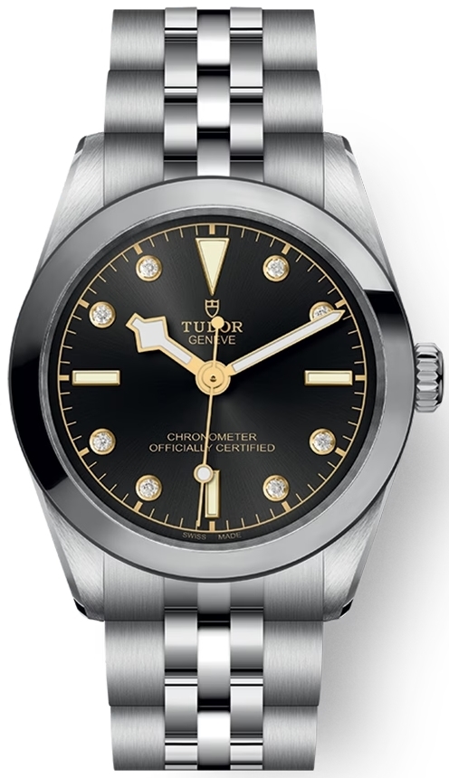 Tudor Damklocka M79600-0004 Black Bay 31 Svart/Stål Ø31 mm