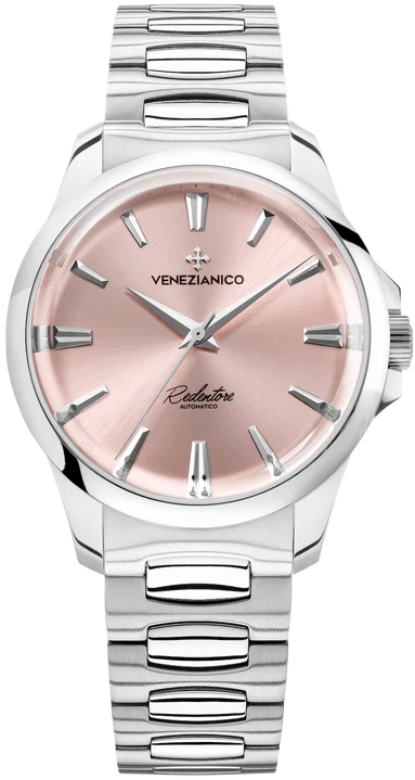 Venezianico Damklocka 1121503C Redentore Rosa/Stål Ø36 mm