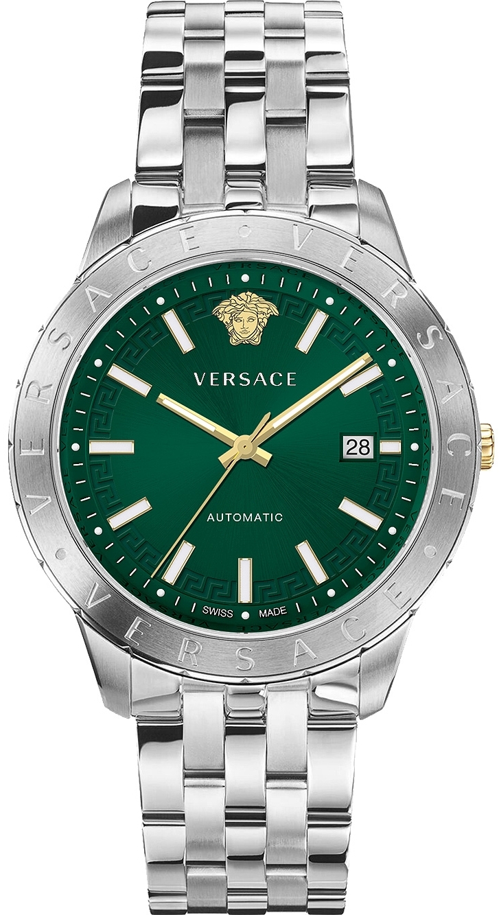 Versace Herrklocka VE2D00321 Univers Grön/Stål Ø43 mm - Versace