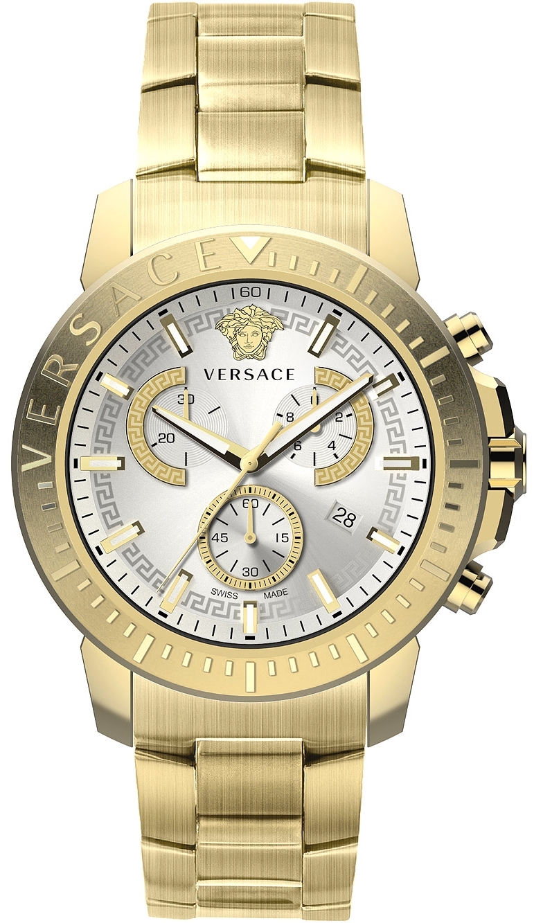 Versace Herrklocka VE2E00521 New Chrono Chronograph 45mm - Versace
