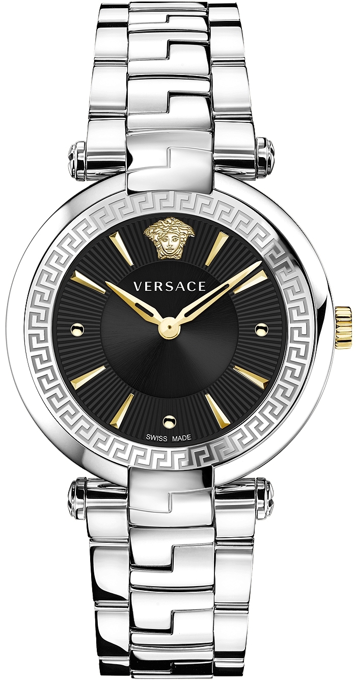 Versace Damklocka VE2L00321 Revive Svart/Stål Ø35 mm - Versace