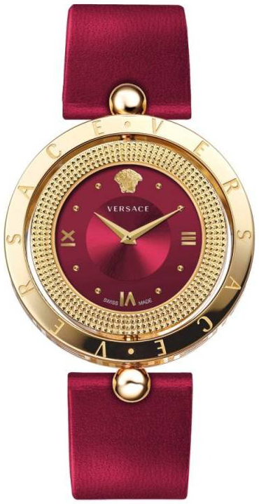 Versace Damklocka VE7901223 Eon Röd/Läder Ø33.5 mm - Versace