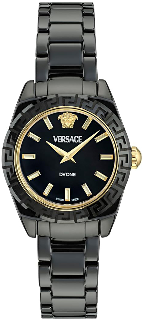 Versace Damklocka VE9F00124 Dv One Svart/Keramik Ø28 mm