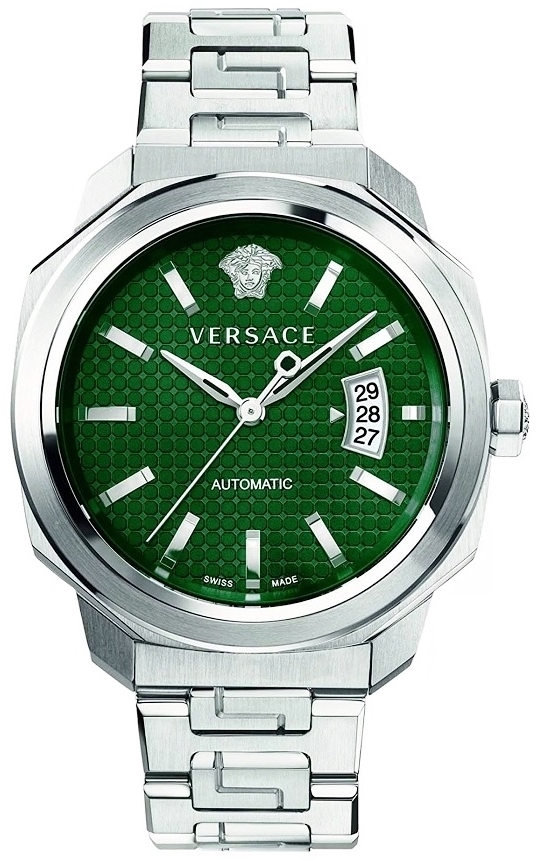 Versace Herrklocka VEAG00122 Dylos AUtomatic Grön/Stål Ø42 mm - Versace