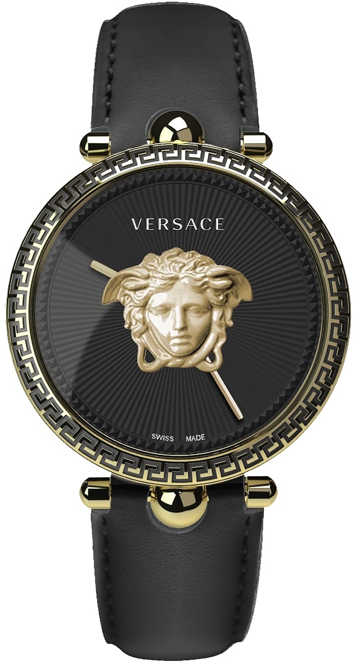 Versace VECO01922 Palazzo Svart/Läder Ø39 mm - Versace