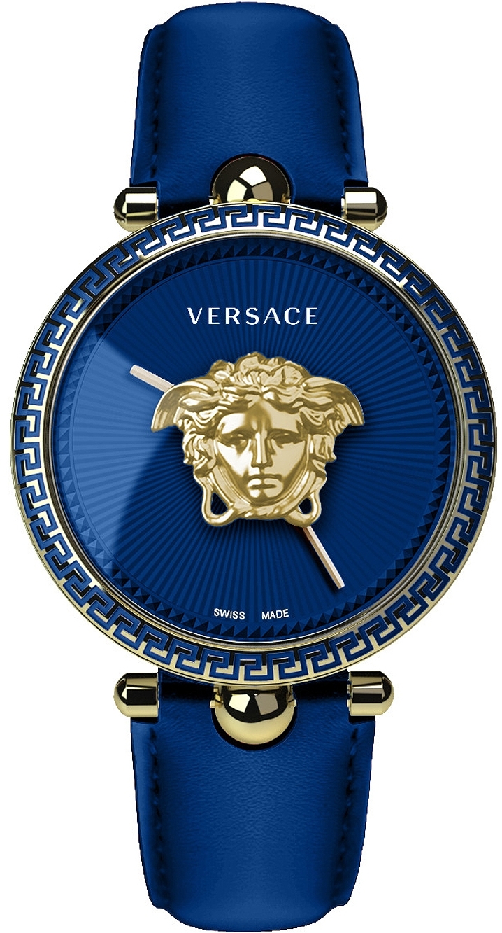 Versace VECO02122 Palazzo Blå/Läder Ø39 mm - Versace