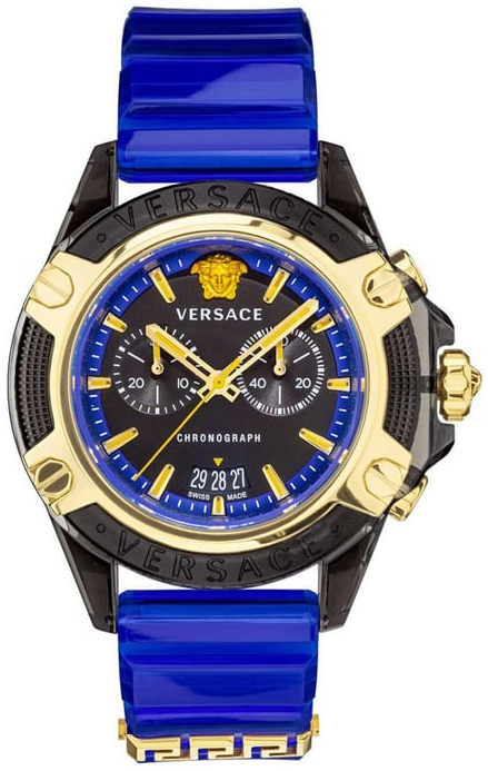 Versace VEZ700521 Icon Active Svart/Resinplast Ø44 mm