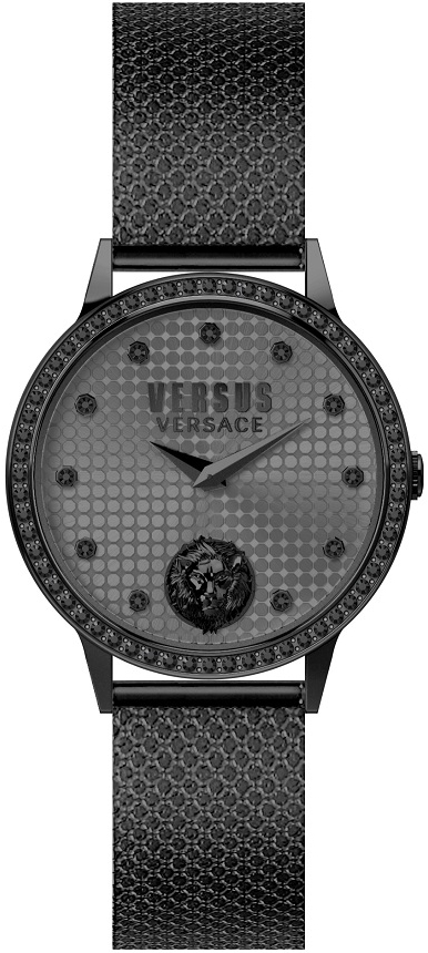 Versus by Versace Damklocka VSP572921 Strandbank Crystals Grå/Stål - Versus by Versace