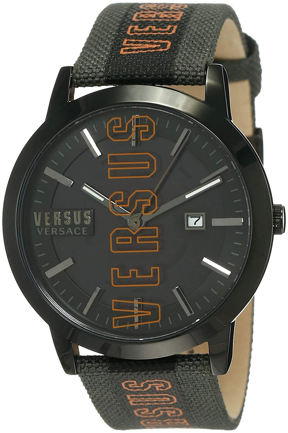 Versus by Versace Herrklocka VSPHN0120 Barbes Svart/Läder Ø44 mm - Versus by Versace