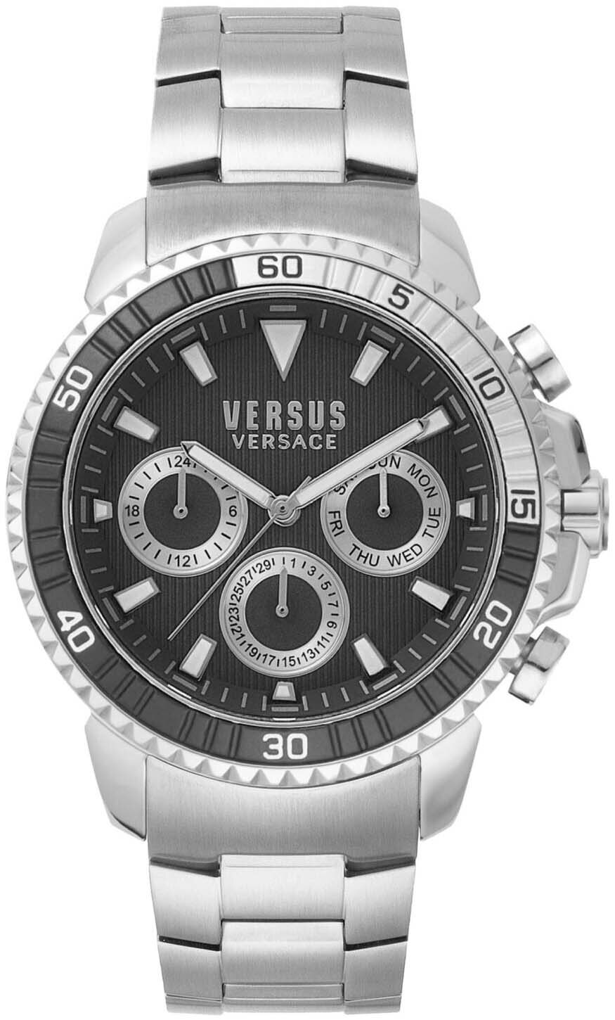 Versus by Versace Herrklocka VSPLO1521 Aberdeen Svart/Stål Ø45 mm - Versus by Versace