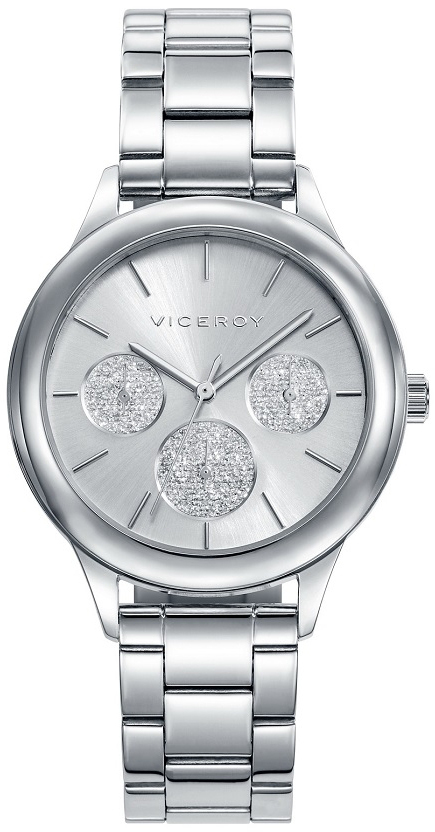 Viceroy Damklocka 401038-07 Classic Silverfärgad/Stål Ø36 mm