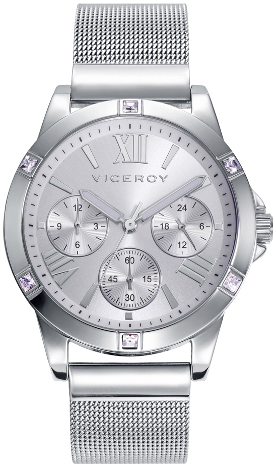 Viceroy Damklocka 401168-83 Classic Silverfärgad/Stål Ø37 mm - Viceroy