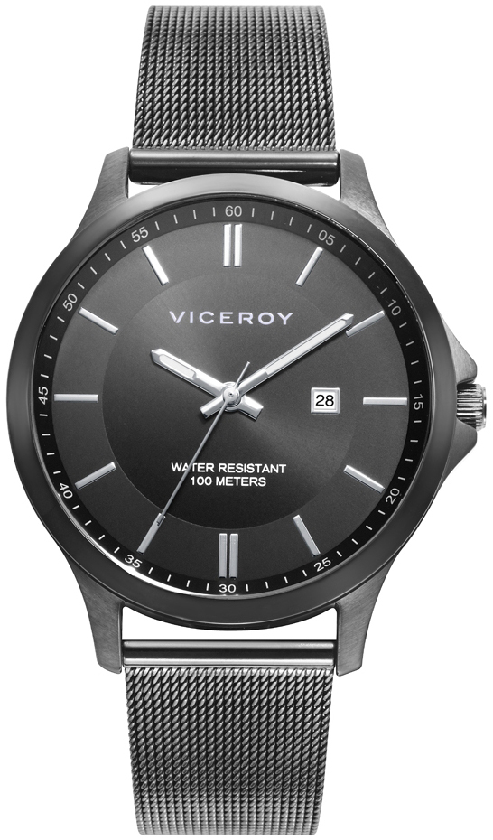 Viceroy Herrklocka 401170-57 Classic Svart/St&aring;l &Oslash;38 mm