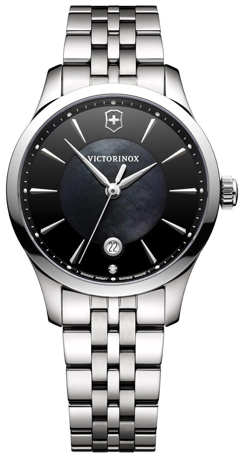 Victorinox Damklocka 241751 Alliance Svart/Stål Ø35 mm