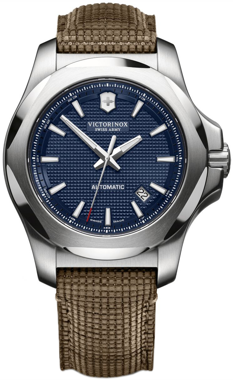 Victorinox Herrklocka 241834 Blå/Läder Ø43 mm - Victorinox