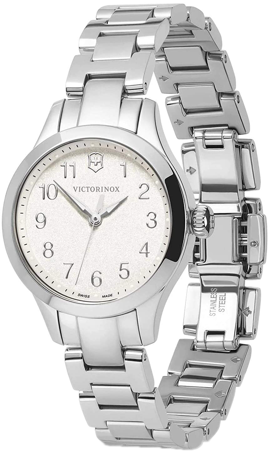 Victorinox Damklocka 241840 Alliance Vit/Stål Ø28 mm - Victorinox