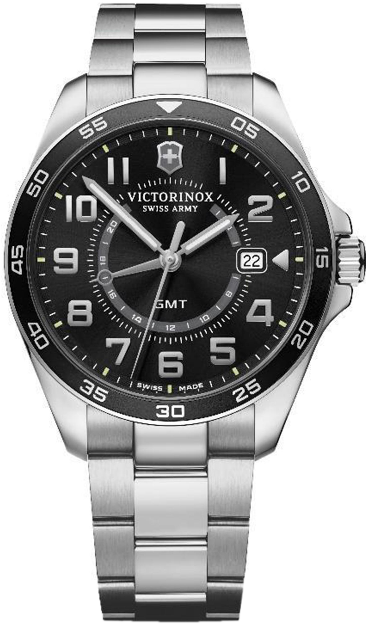 Victorinox Herrklocka 241930 Fieldforce Svart/Stål Ø42 mm - Victorinox