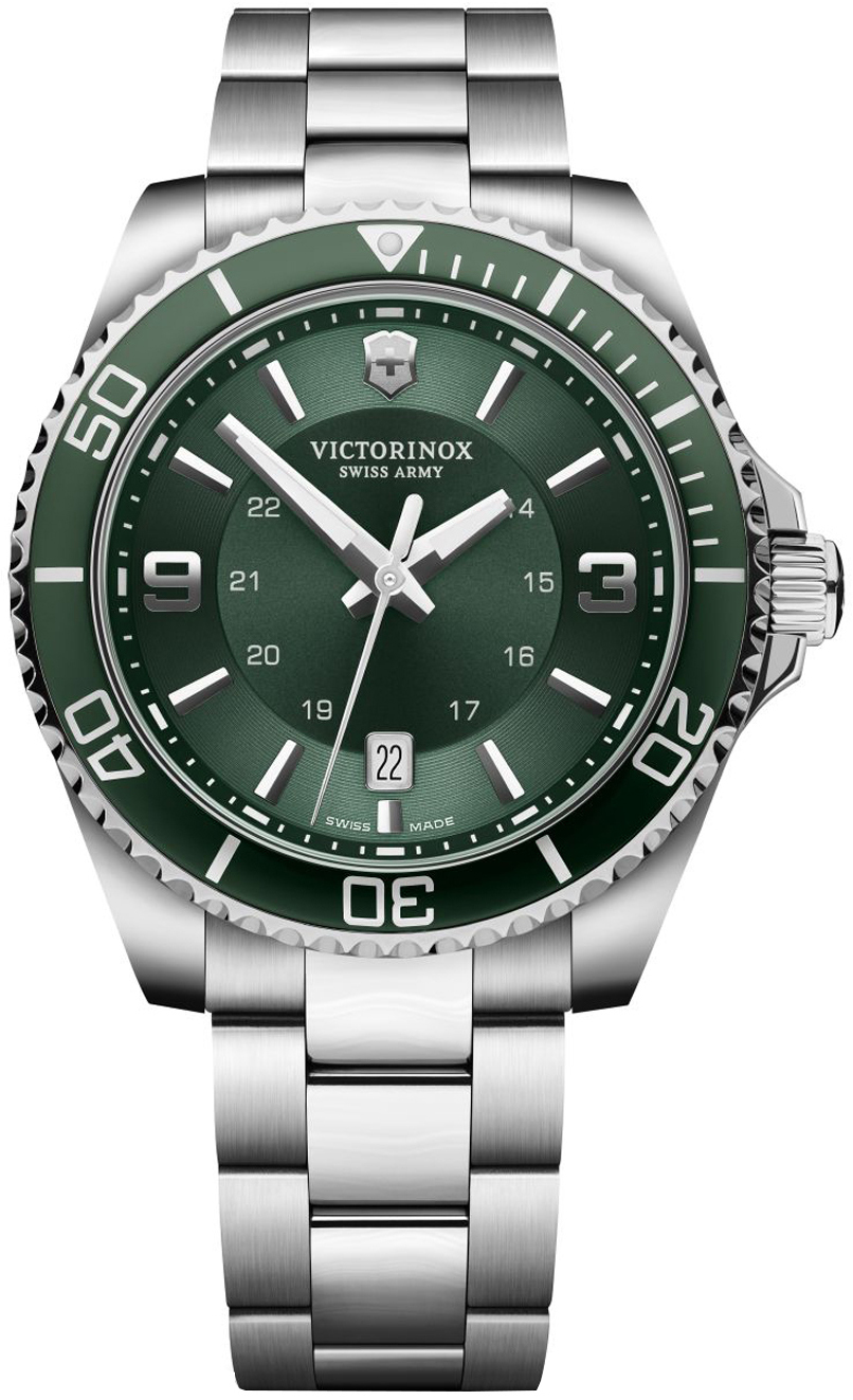 Victorinox Herrklocka 241934 Maverick Grön/Stål Ø43 mm - Victorinox
