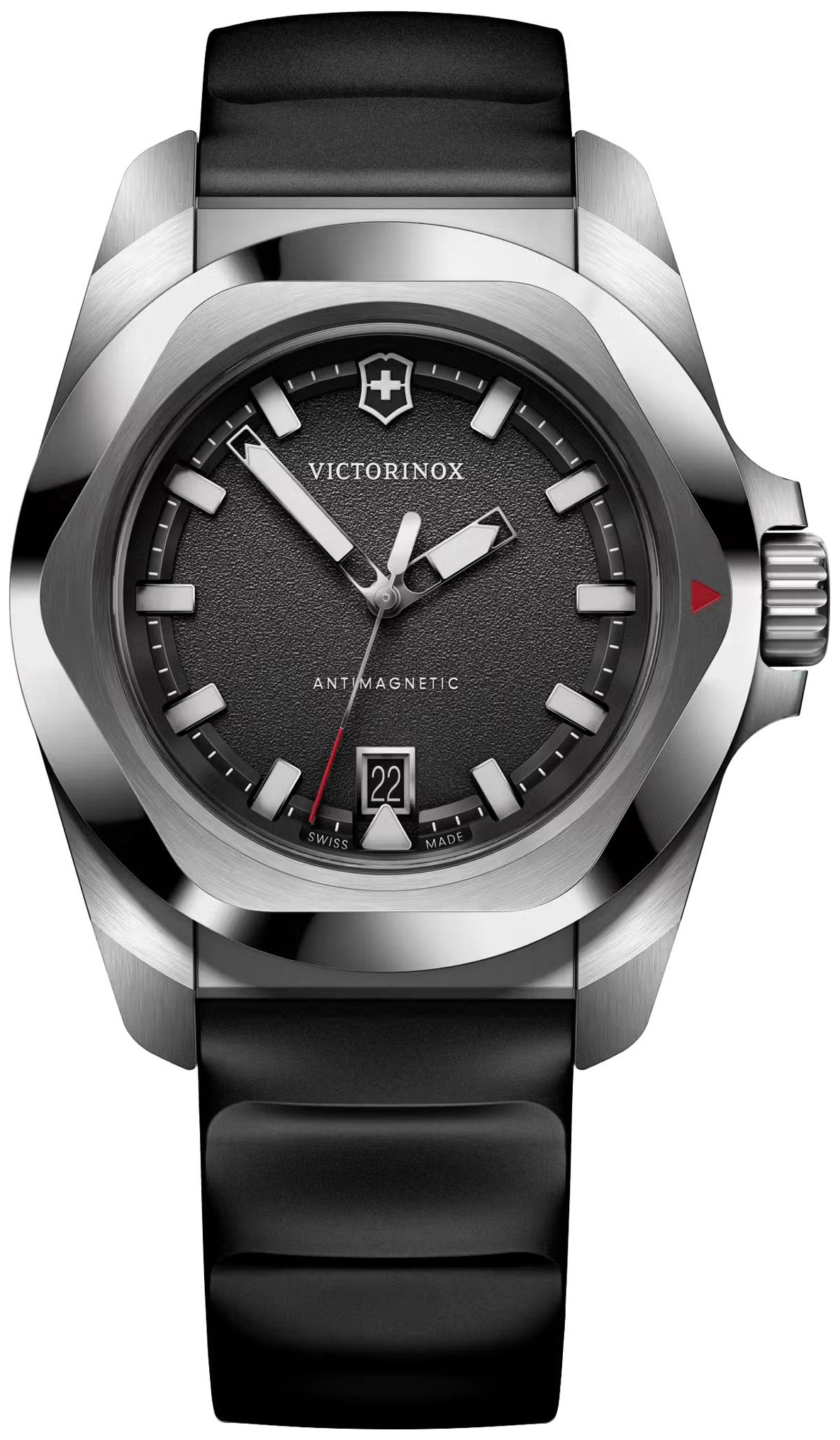 Victorinox Herrklocka 242028 I.N.O.X. Svart/Gummi &Oslash;41 mm