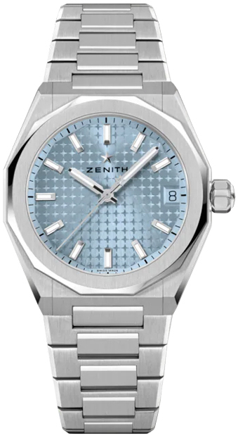 Zenith Damklocka 03.9400.670-15.I001 Defy Skyline Blå/Stål Ø36 mm - Zenith
