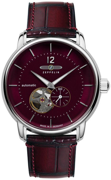 Zeppelin Herrklocka 81665 Lz 120 Bodensee Brun/Läder Ø40 mm - Zeppelin