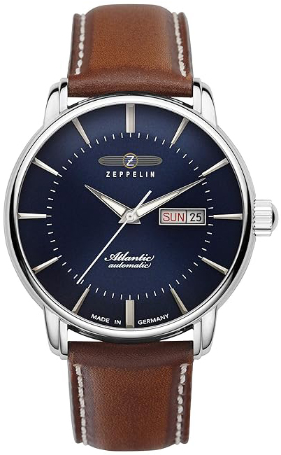 Zeppelin Herrklocka 84663 Atlantic Blå/Läder Ø41 mm - Zeppelin