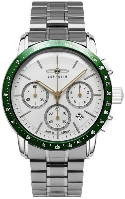 Zeppelin Herrklocka 8878MB4 New York Silverfärgad/Stål Ø42 mm - Zeppelin