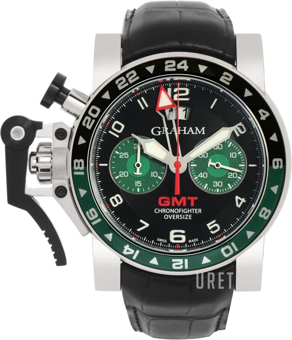 [Pre-owned] Graham 2OVGS.B12A - År 2010 - Chronofighter Oversize Fullset